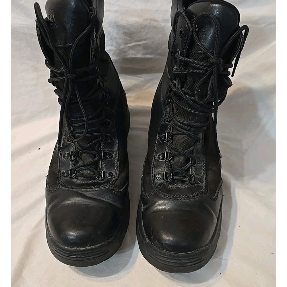 Rocky Fort Hood Military Combat Boots Mens 12 M Waterproof Leather Black 2049